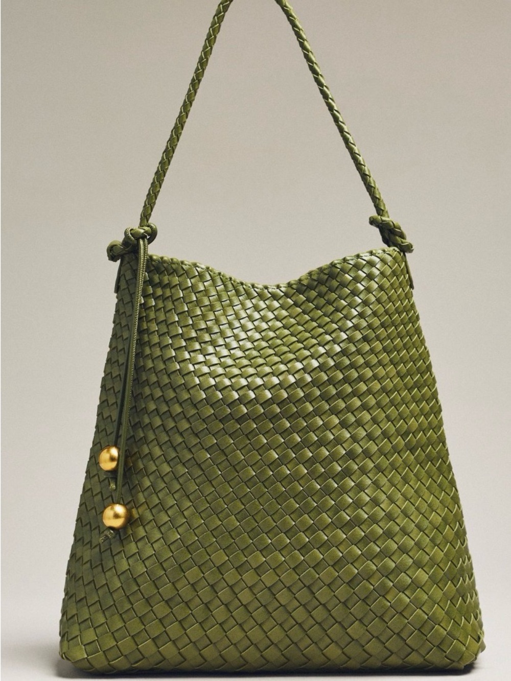 NWT Anthropologie Calla Oversized Woven Bucket Bag